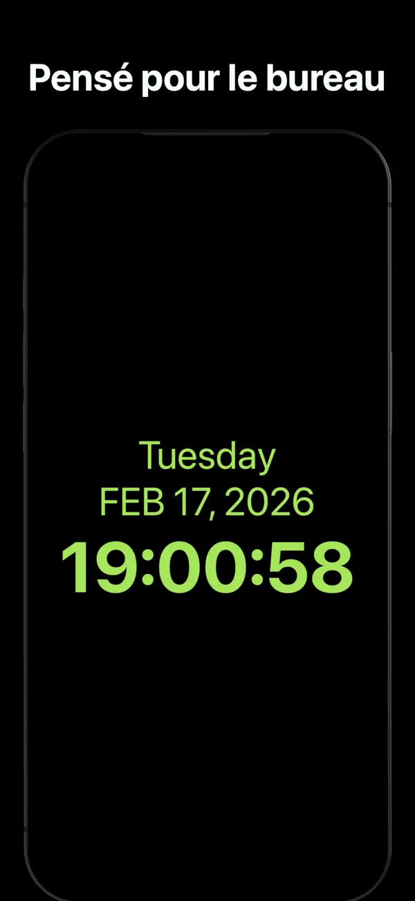 Screenshot #2 pour Stand Clock Display