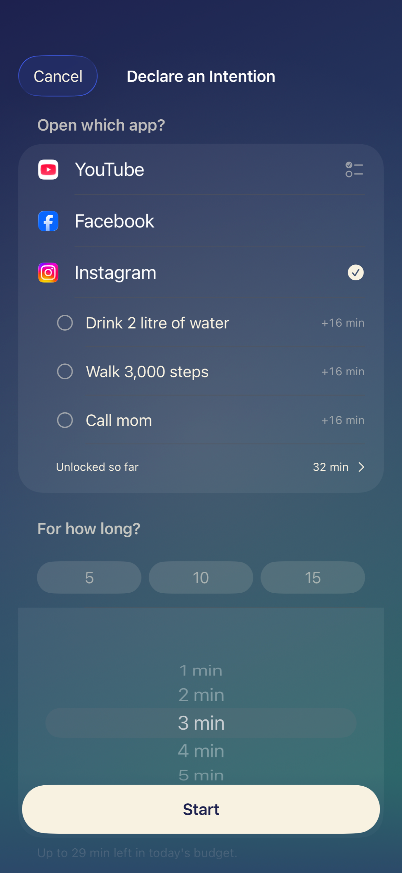 Intention: Focus & Screen Time screenshot 5