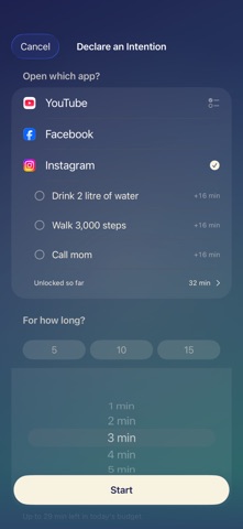 Intention: Focus & Screen Time Screenshot 5 of 9