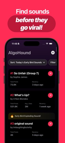 AlgoHound screenshot