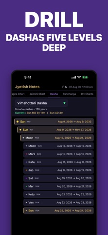 Jyotish Notes Screenshot 3 of 8