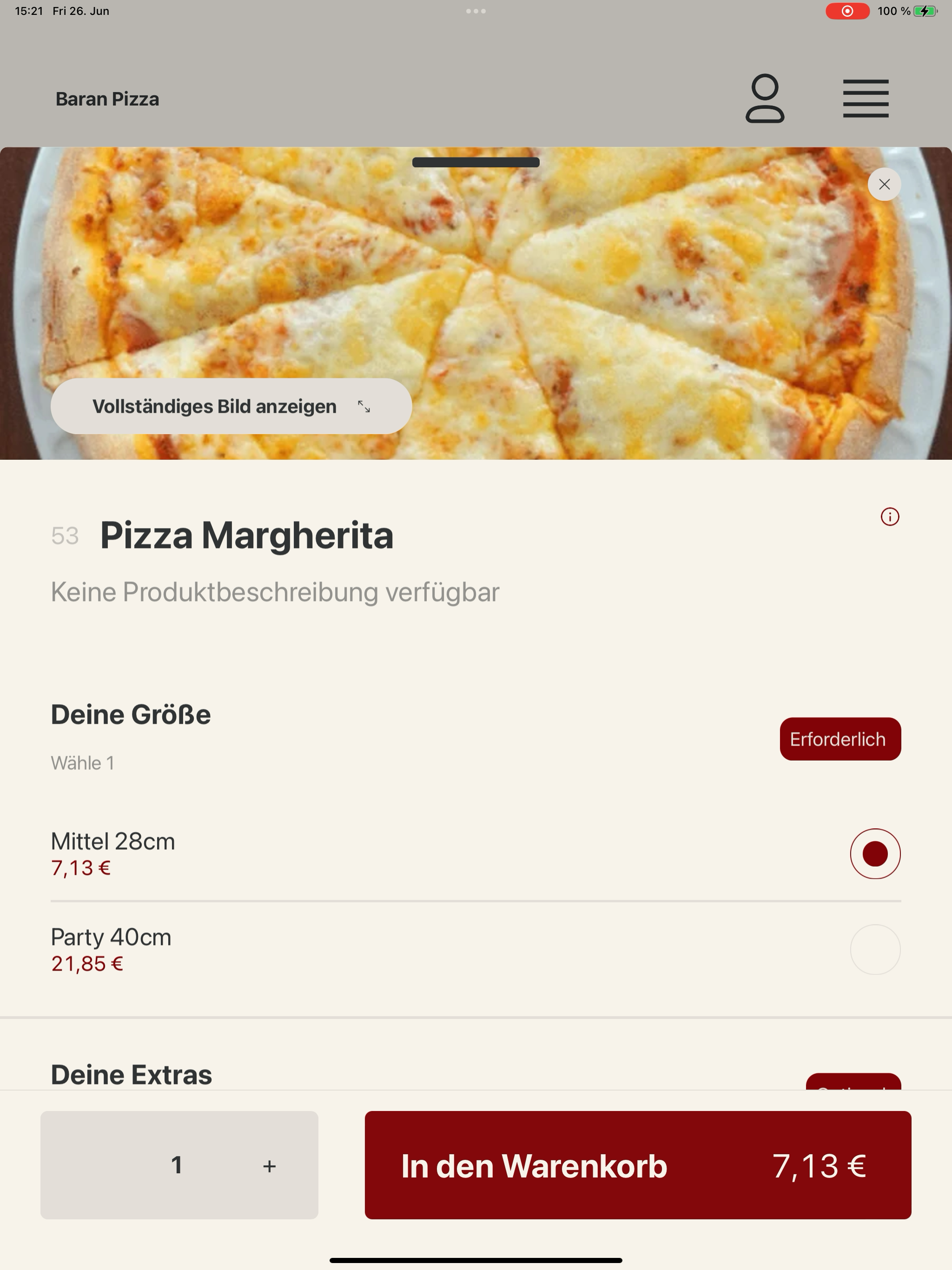 Baran Pizza