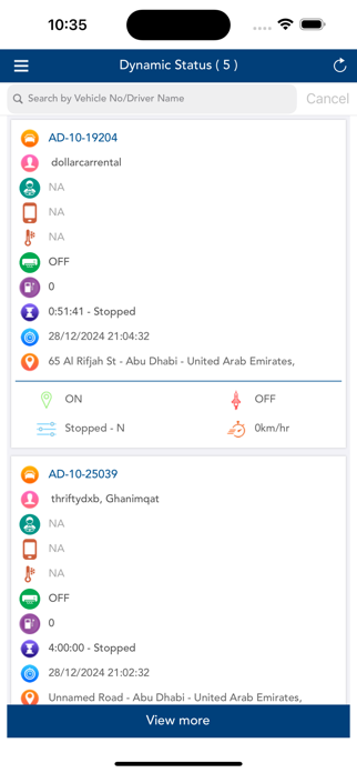 QAT GPS Tracking Screenshot 2 of 4