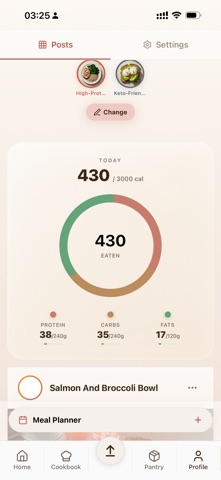 SendMyMeals screenshot