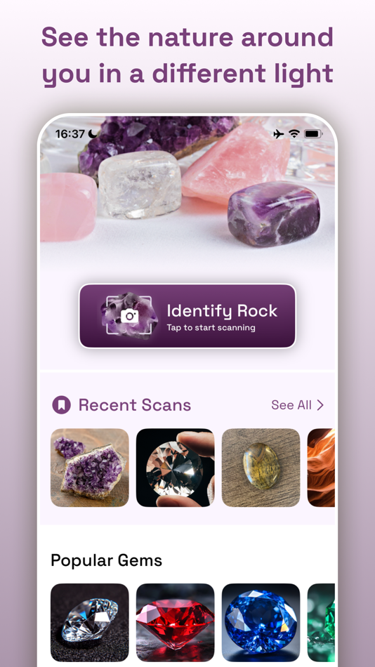 #6. Rock Identifier - Crystal, Gem (iOS) Podle: Lumos apps