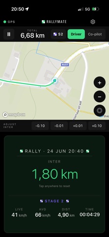 RallyMate: Rally Tripmeter screenshot