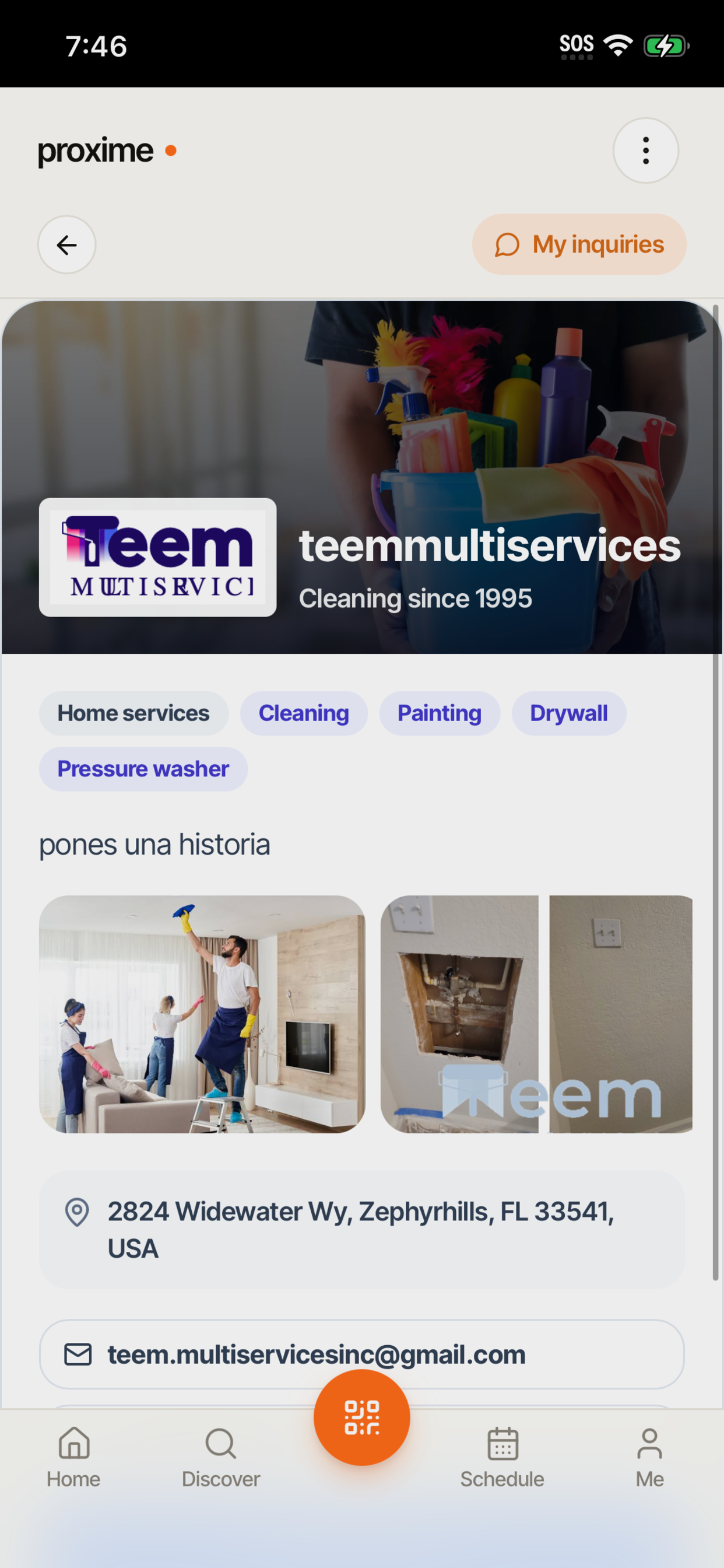 Proxime App screenshot 4