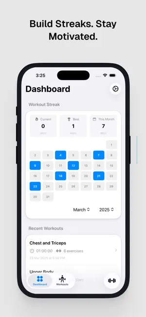 Workout Tracker Gym Log: Repsy screenshot 2