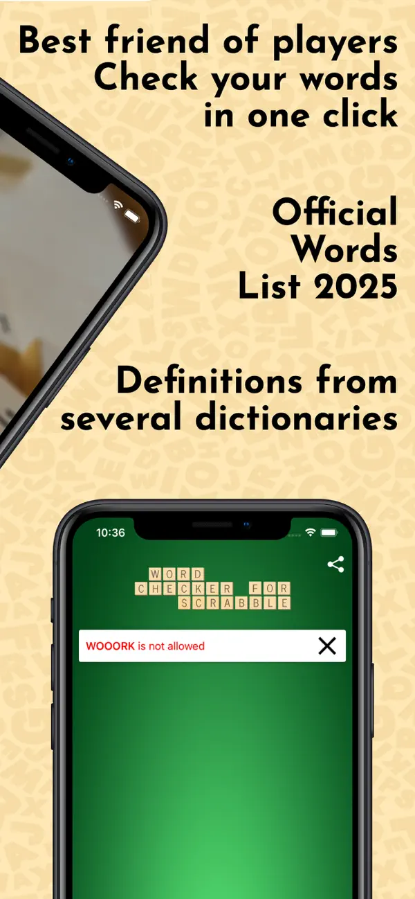 Screenshot #3 pour Word Checker for Scrabble®