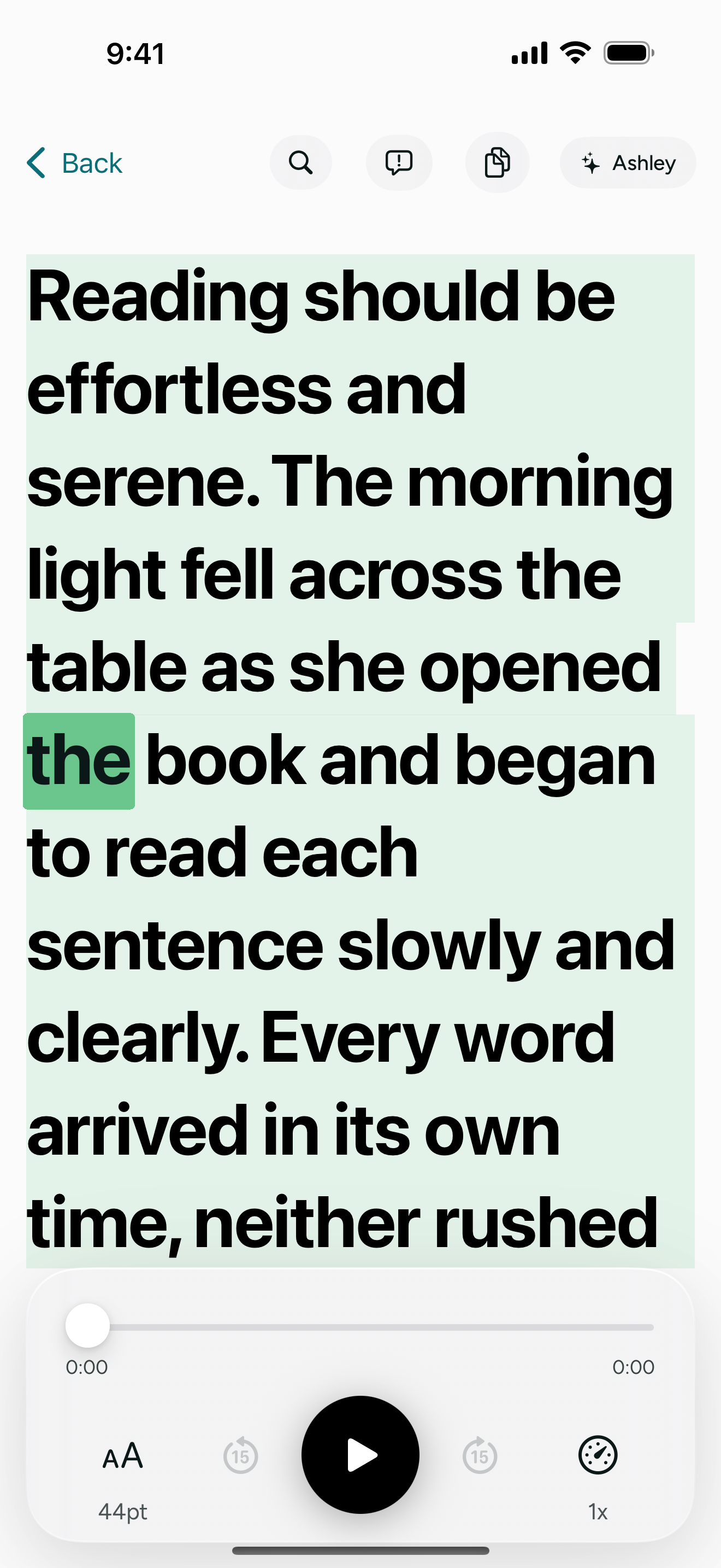 ReadAloud+ screenshot 2