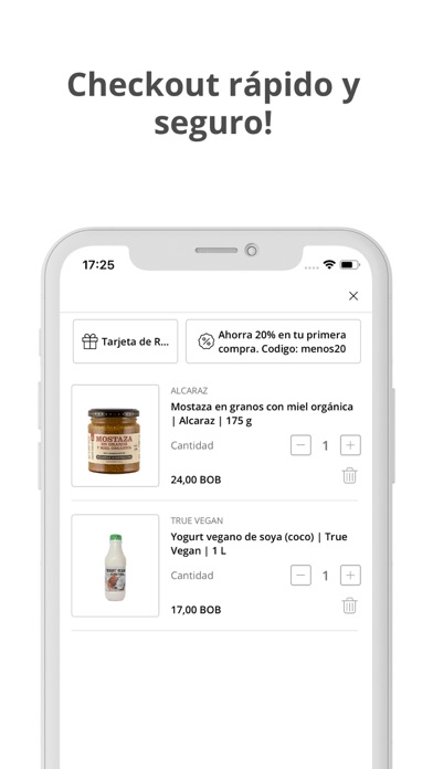 Mercado Verde Screenshot