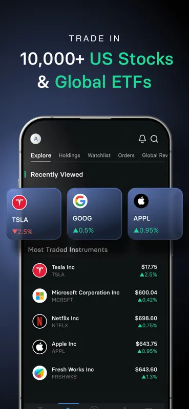 INDmoney: US Stocks, IPO, F&O screenshot 2 of 7
