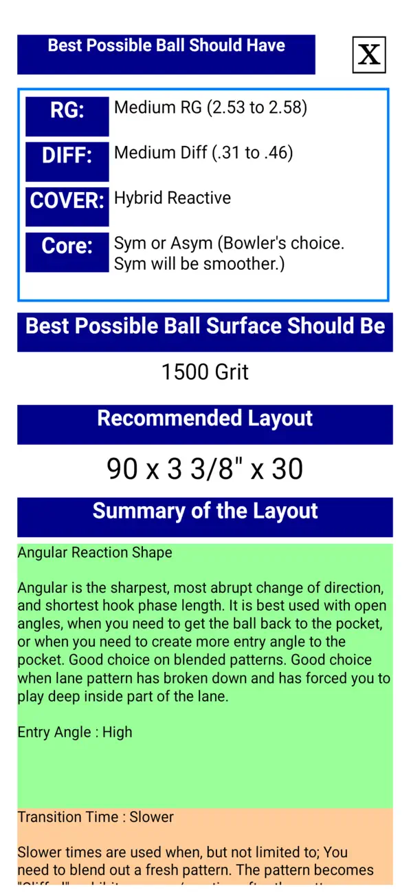 Screenshot #3 pour Bowling Ball Builder