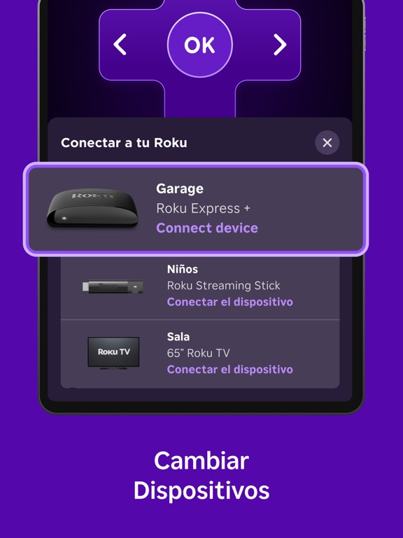 Control remoto Roku (oficial) App Store preview screenshot 10