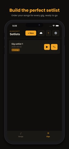 GigScript: Lyrics & Chords Screenshot 3 of 6