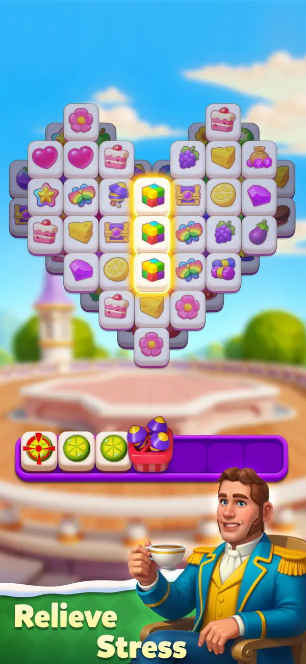 Mergevia: Match Tiles & Merge Hack screenshot 5 - game app interface