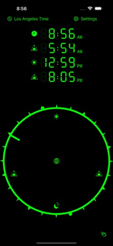 Digital Sun Dial Screenshot 2 of 4
