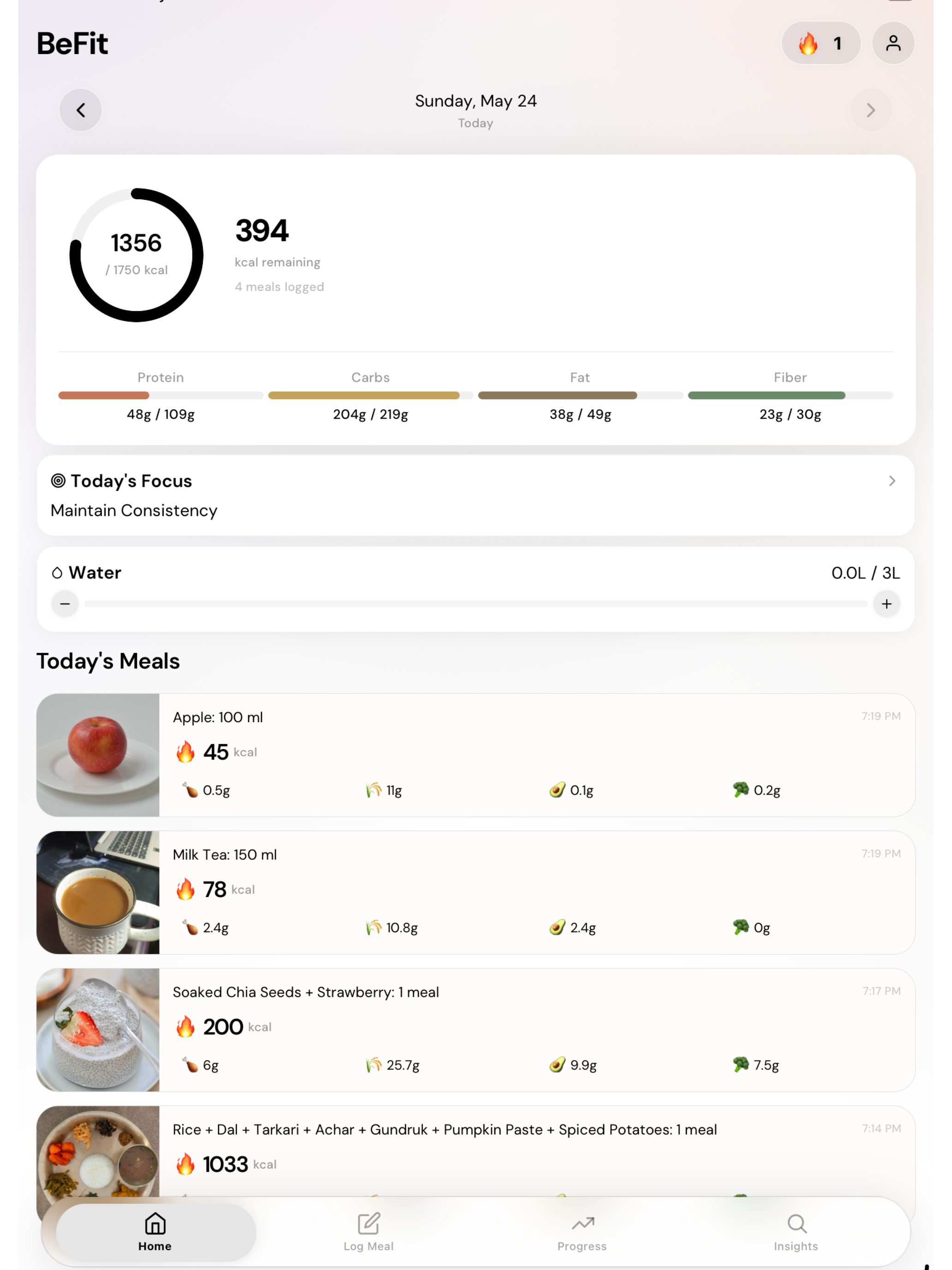 BeFit: Nepali Calorie Tracker screenshot 10