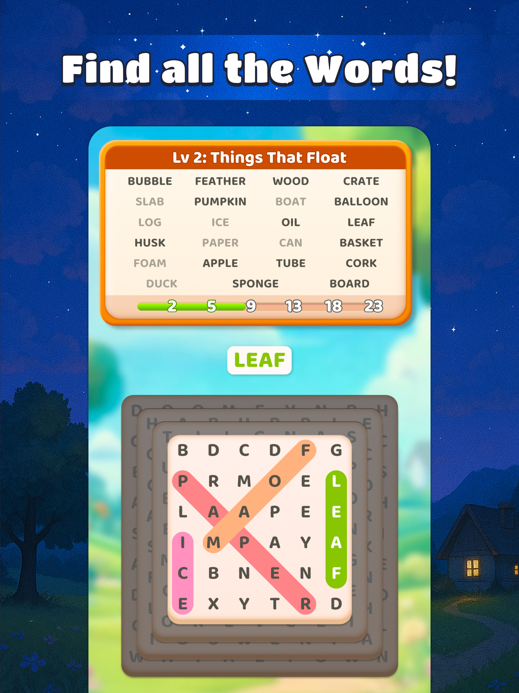 Word Story: Pyramid Puzzle