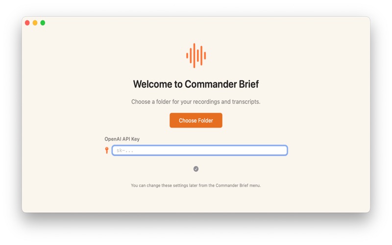Commander Brief app screenshot 2