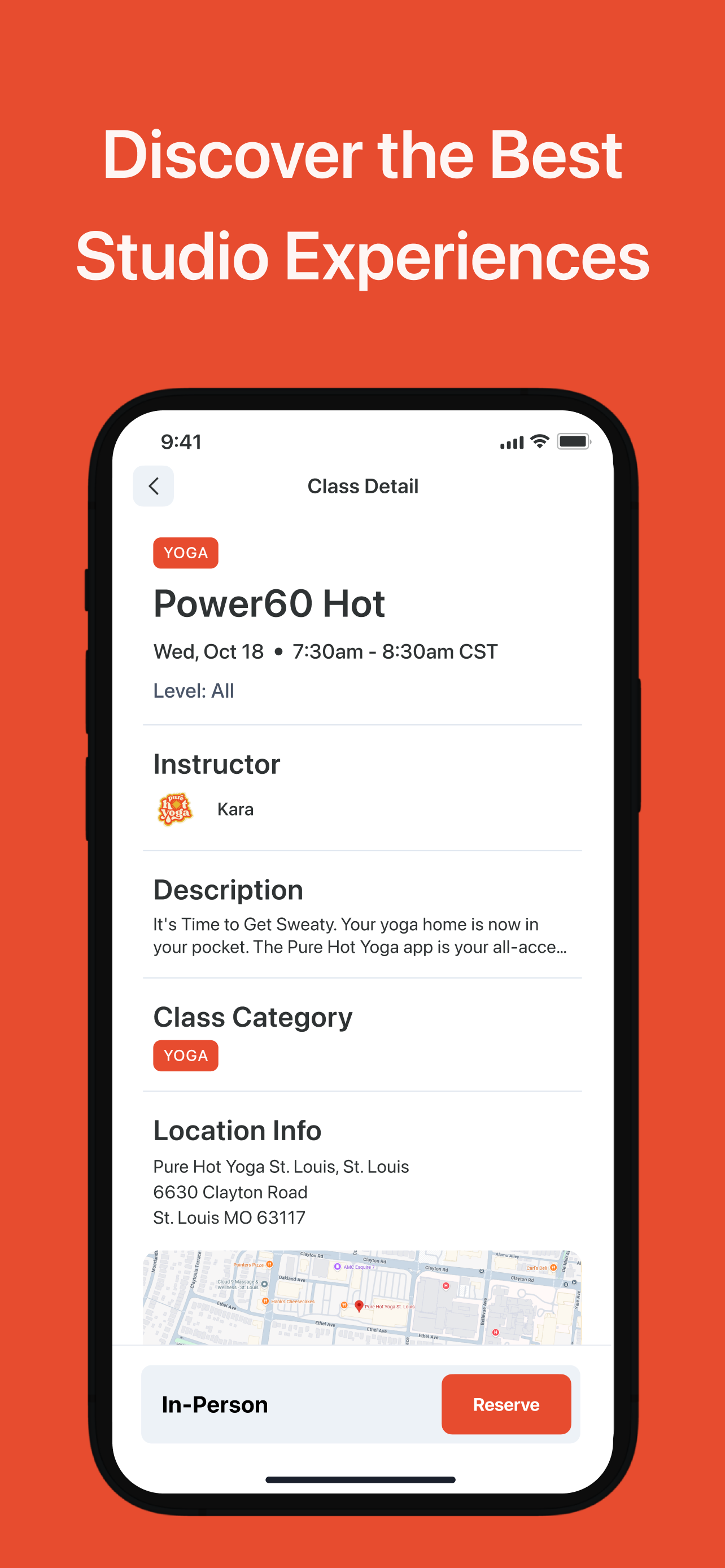Pure Hot Yoga StL screenshot 5
