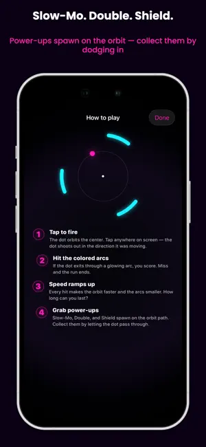 OrbTap: Neon Reflex Arcade screenshot 4