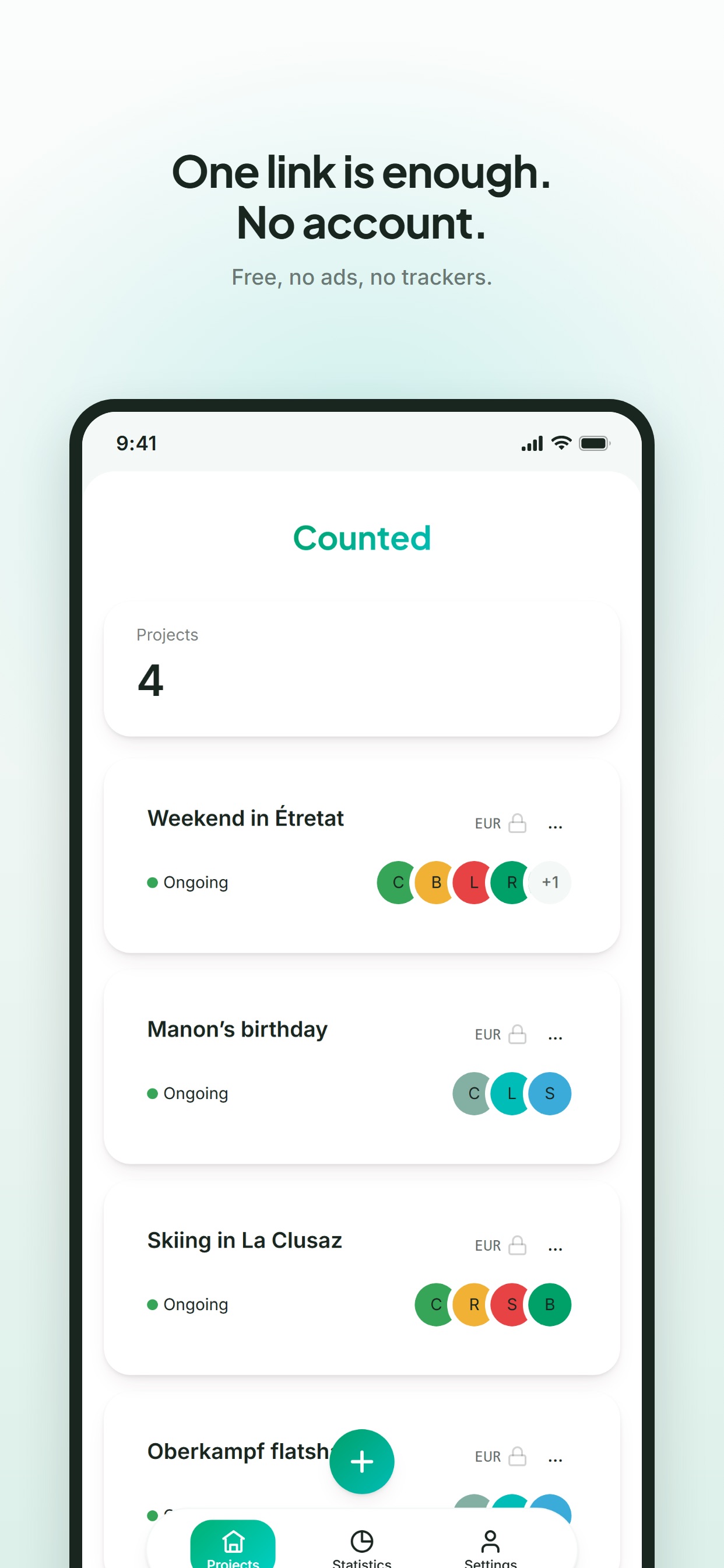 Screenshot 3 of Counted - Split expenses