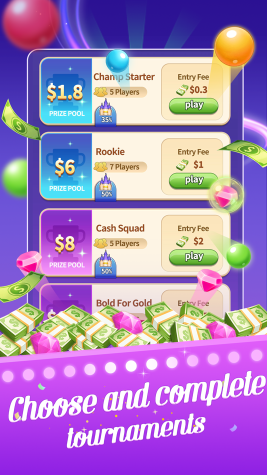 #2. Bubble Treasure: Win Real Cash (iOS) Podle: BILLION REAL TECHNOLOGY LIMITED