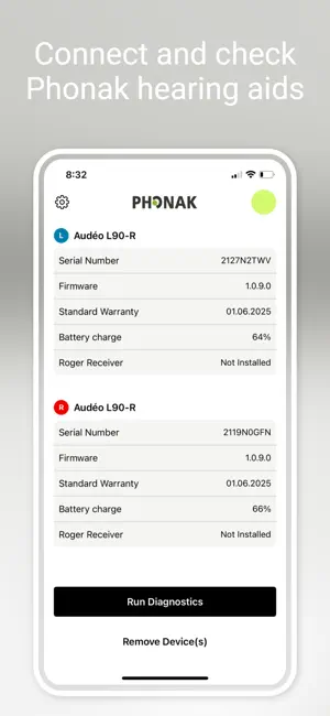 PhonakPro Check screenshot 2