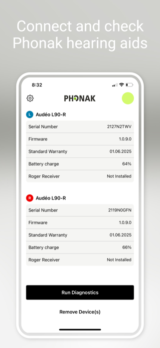 PhonakPro Check Screenshot 2 of 5