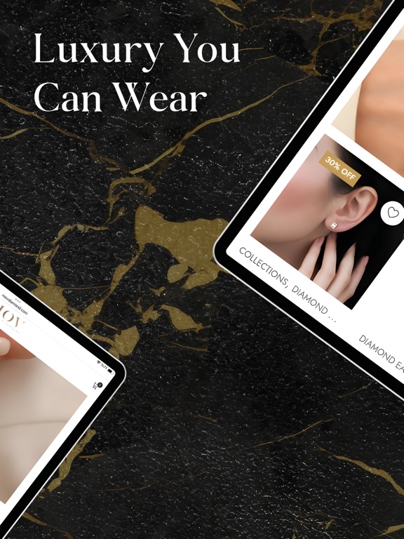 MOV Diamond & Jewelry iPad screenshot 3 - Shopping app