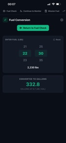 Mission Fuel: Fuel Check screenshot