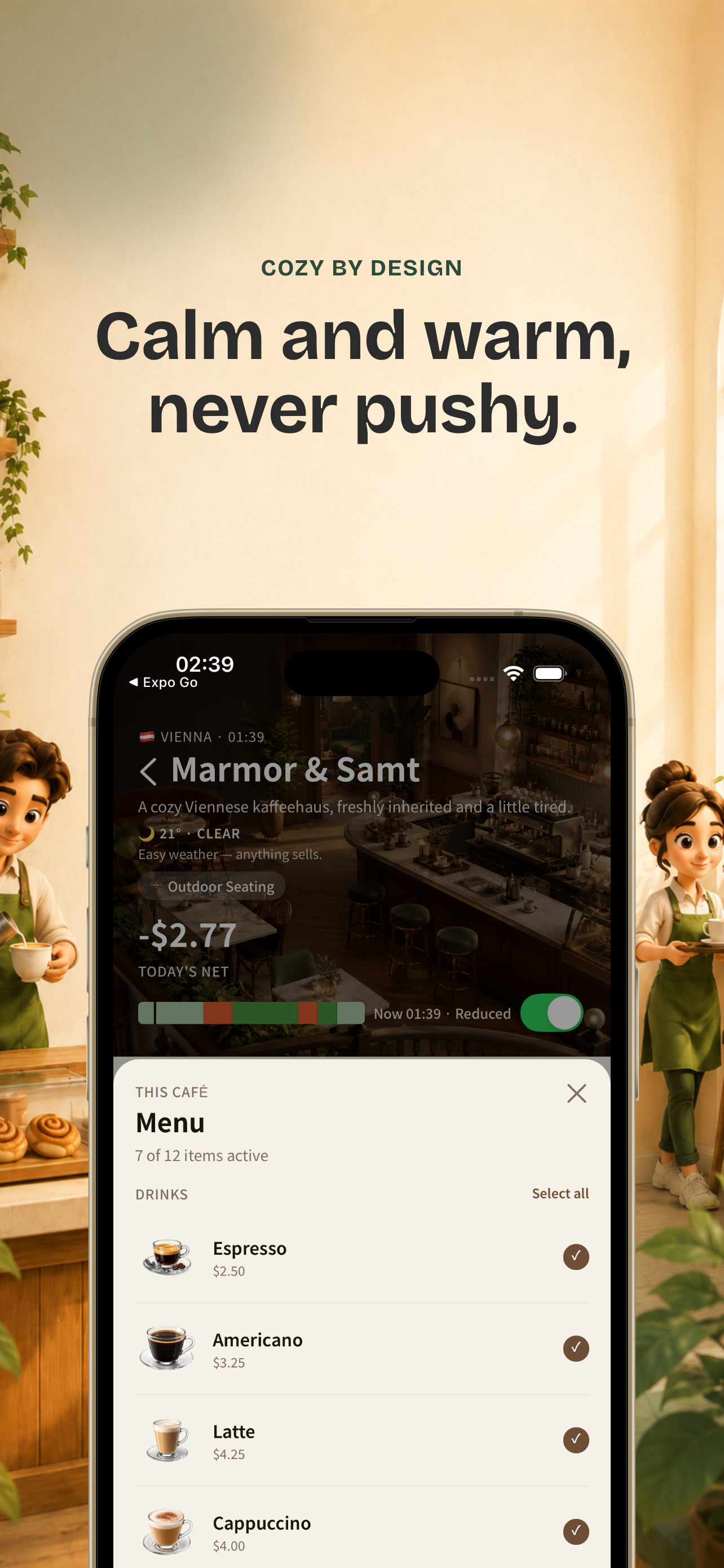 Slow Coffee Tycoon