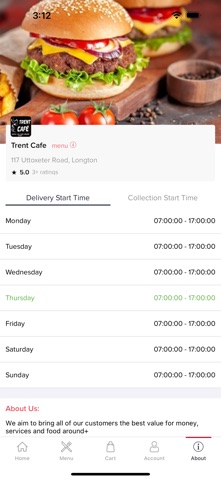 Trent Cafe screenshot