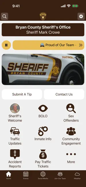 Bryan Co Sheriff's Office, Ga screenshot 1