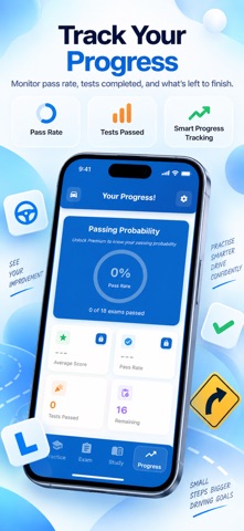 WA Driving Practice Test Exam Screenshot 4 of 5