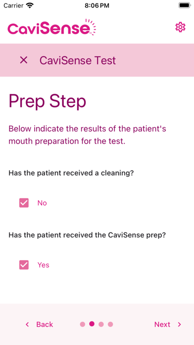 CaviSense Pro Screenshot