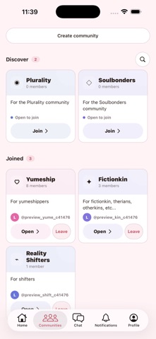 KinChat: Your Communities Screenshot 2 of 2