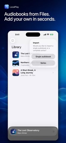 LocalPlay: Audiobooks Screenshot 2 of 6