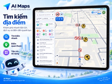 AI Maps iPad screenshot 1