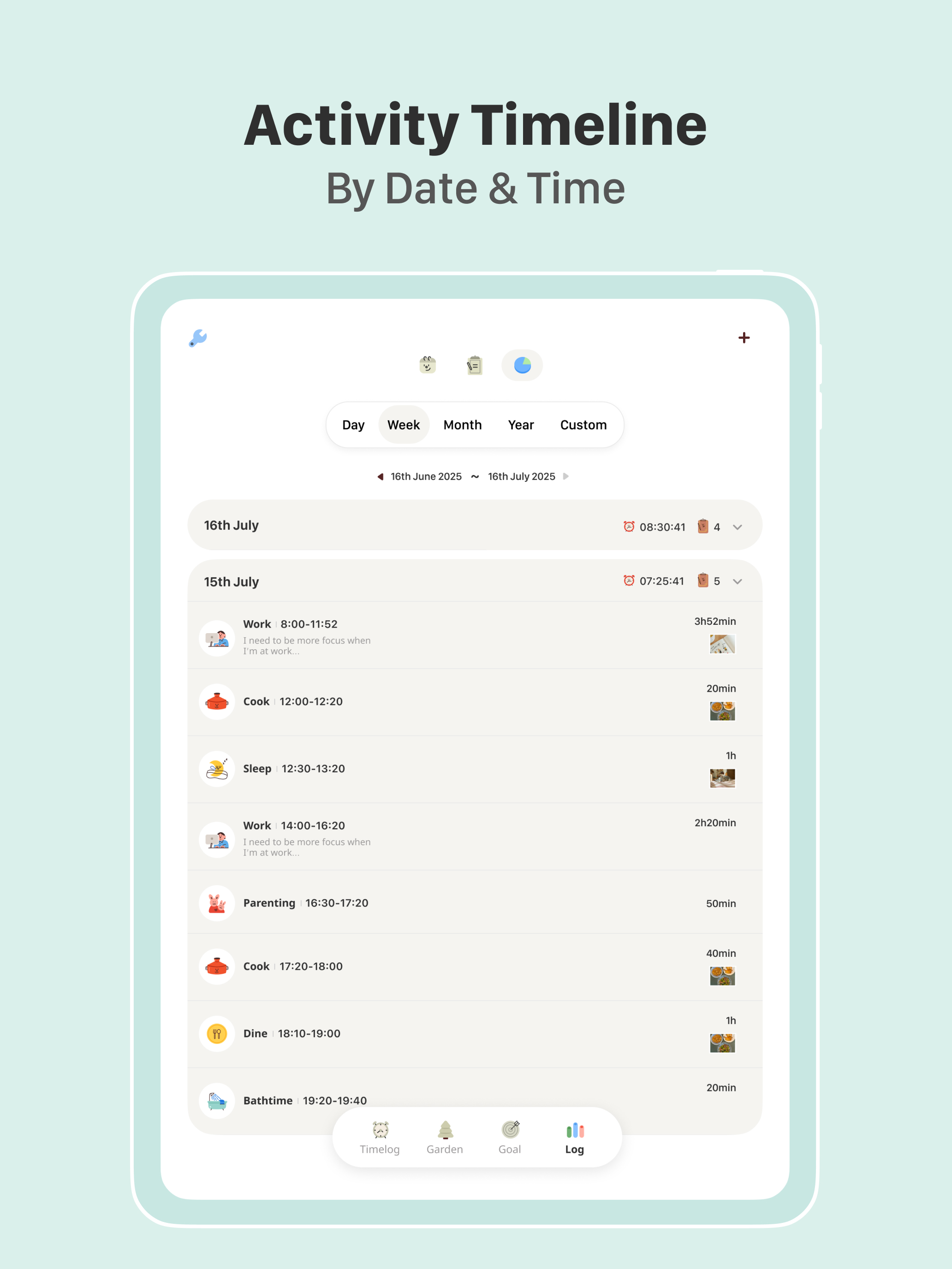 TimeGrow: Time Tracker Timer screenshot 14
