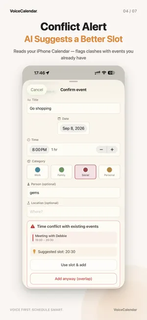 VoiceCalendar AI screenshot 4