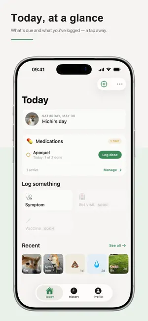 WoofLog: Dog Health Diary screenshot 2