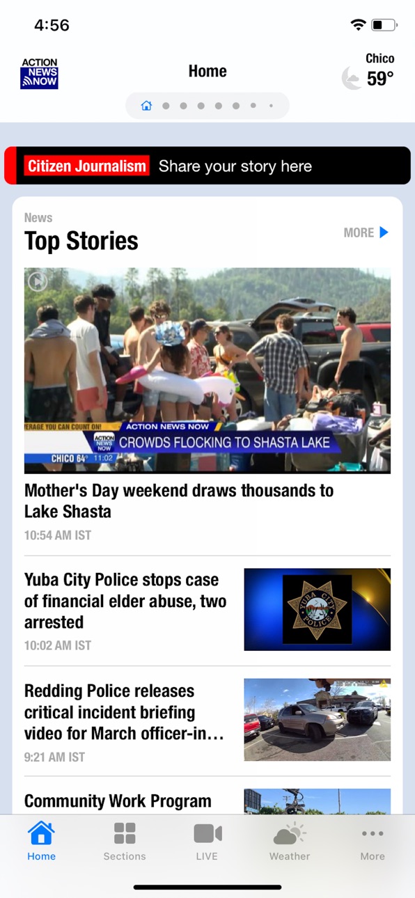 iPhone screenshot