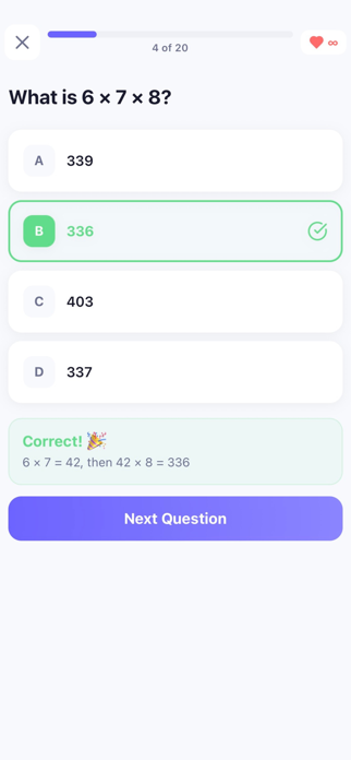 MindBoost Maths Academy Screenshot 6 of 8