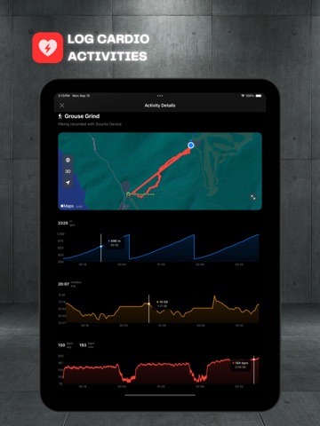 Kauntor: Eat, Lift, Sweat iPad screenshot