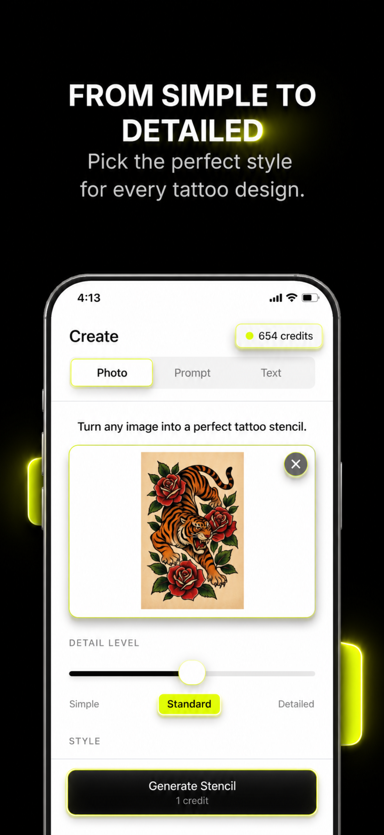 InkCut - Tattoo Stencil Maker screenshot 5