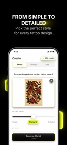 Tattoo Stencil Maker: InkCut screenshot