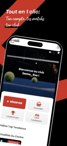 SMASH CLUB iPhone screenshot
