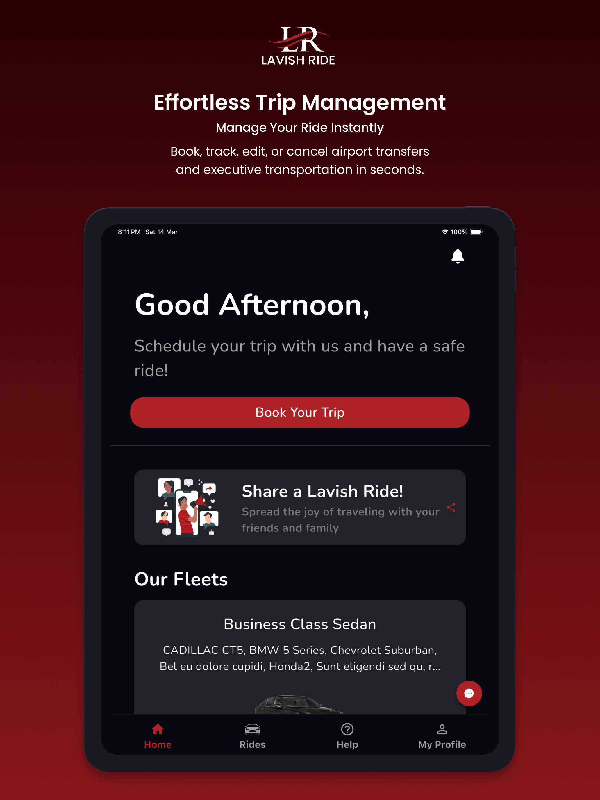 Lavish Ride: Chauffeur Service